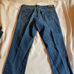 Ladies Levi's 505 straight leg denim jeans